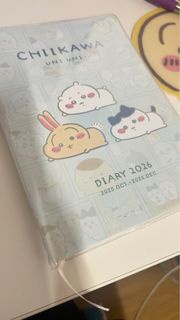 Chiikawa Diary 2026 日誌/日記 記事本