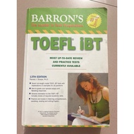 HIJAU English book barronus toefl ibt (green)