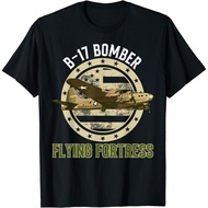 New Limited B-17 Bomber The Flying Fortress World War 2 Airplane Tee Shirt
