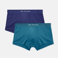 Byford 2pcs Men Boxer Briefs Cotton Elastane Inventive BMX389010