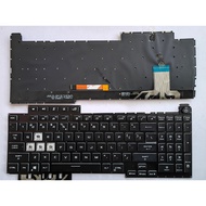 For Asus ROG Strix G17 G713Q G713QE G713QM G713QR G713QY Keyboard US RGB Colorful Backlit