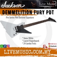 Jackson Pro Series Signature Phil Demmel, Demmelition Fury Electric Guitar - Snow White