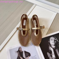 【Ready-STOCK】ALAIA  Ballet Shoes Flat Mary Jane Shoes 0152