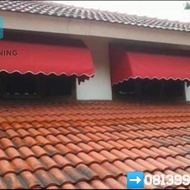 kanopi lengkung atap