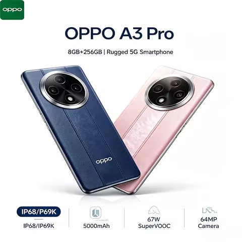 2026 OPPO A3 Pro 5G Official Authentic Product - High-Speed 5G 5000mAh Battery 67W SUPERVOOC Fast Ch