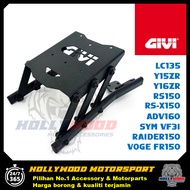GIVI MONORACK FOLD RACK LIPAT LC135 NEW LCV8 Y15ZR Y16ZR RS150 RSX150 ADV160 SYM VF3i VOGE FR150