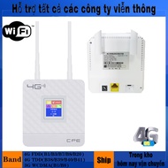 bộ Định Tuyến Wifi 4G Ăng-ten CPE Modem Mở Khóa WAN LAN RJ45 Điểm Truy Cập Thẻ Sim Lte Không Dây