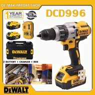 (24H Fast Delivery) Dewalt DCD996 brushless drill 20V 6.0Ah cordless impact drill high torque wood d