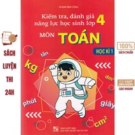 Book - Test to assess the capacity of 4th grade students in Mathematics