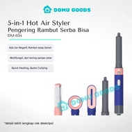 Domu 5 IN 1 NEW Hot Air Styler/Hair Dryer 5in1+negative Ion/Multifunction Hairdryer/Blow Comb/Dryer 