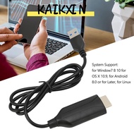 KAIKXIN Video Capture Card, 1080p 60Hz Plug and Play HD To USB Video Capture Card, Easy to Use HD Mu