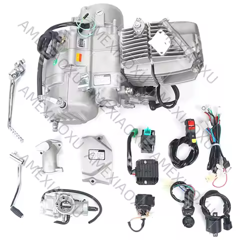 Motorcycle Motorbike Pitbike Black Starter Assembly For Zongshen 190CC 212CC Engine AMEXIAOXU