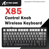 ATTACK SHARK X85/X85Pro Wireless Mechanical Keyboard 75% 82 Keys Tri-Mode Bluetooth Wird RGB Hot Swa