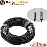 Ugreen 50216 Genuine 20m Zinc Alloy Optical Fiber HDMI 2.0 Cable