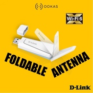 D-Link AX18U WiFi 6 AX1800 USB WiFi Adapter & DWA-172 AC600 Dual Band High-Gain USB Wireless Adapter