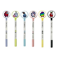 10 Among us pens / Among us liquid ink pens