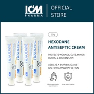 ICM Pharma Hexodane Antiseptic Cream 15g - For minor cuts, burns, wounds & infection