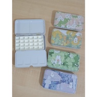Tin Box Watercolor Paint Box