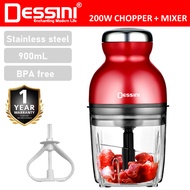 DESSINI ITALY RS-1686 900mL Capsule Cutter Spin Chopper Blender Grinder Mixer Mincer Masher Juicer P