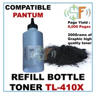 Compatible Refill toner 410 TL410 410X TL410X TL-410X High Capacity Chipset chip M7100DW M6800FDW M6