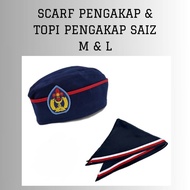 TOPI PENGAKAP SCARF PENGAKAP SAIZ M & L SCAFT & TOPI PENGAKAP MURAH SCARF PENGAKAP KEM CAP PENGAKAP 