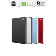 2024 Seagate NEW One Touch External HDD upgraded with Password Protection / Hard Drive / Hard Disk / USB3.0 (1TB/2TB/4TB/5TB)