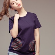 【客製化禮物】 西陣織趣味手作T恤(女生)