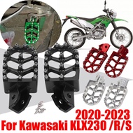 For Kawasaki KLX230 KLX230R KLX230S KLX 230 R S KLX 230R 230S Motocross Accessories Footrest Footpeg