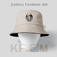 Topi Bucket "Dilan-da Kasih Orang Tua" Sablon Dewasa | Zahira Fashion 99