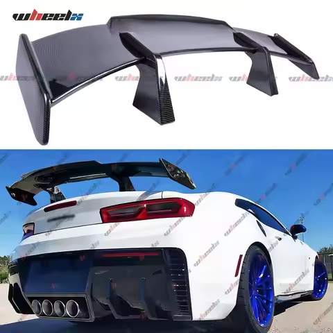 Universal 58 Inch ABS Racing GT Style Rear Trunk Spoiler Wing For most vehicles - Gloss Black - Not 