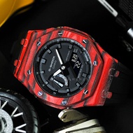 Casio G-Shock Black Dial &amp; Resin Strap Men Watch GA-2100-7ADR-M7