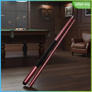 [YitiseaMY] Piece Pool Cue Alloy Joint Chinese 8 ball Cue Multi Layer Tip Black 13.0MM