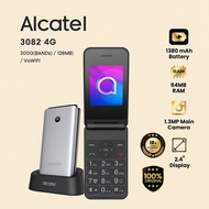 Alcatel 3082 4G Flip Phone – Fon Lipat Mudah Dengan  Sokong 4G & Bateri Tahan Lama