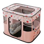 Portable Pet Cat Playpen,Cat Cages Indoor Collapsible Dog Crates Tent Kennel Playpen for Dogs Cat an
