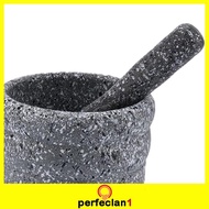 [HOT!] Mortar and Pestle Set Natural Garlic Spice Grinder Smash