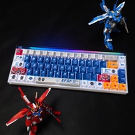 keycap keycap anime Little Bee pbt Gundam Keycap Customized Mechanical Keyboard ev63 Night Mage Mage