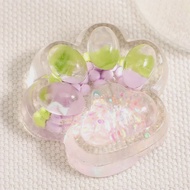 Starlit Bầu Trời Mèo Lớn Paw Squishy Fidget Đồ Chơi Mềm Đàn Hồi Chậm Giảm Căng Thẳng Giải Nén Móng V