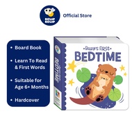 Babys First Bedtime Board Book For Toddlers Age 6 Months+ with Fun Illustrations