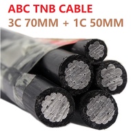 ABC TNB CABLE 3C X70M + 50MM  AL/PE ABC (SELL BY METER) TNB KABEL