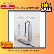 Bakeey USB Hub Type C 6 in 1 HDMI 4K Display PD Fast Charge Adapter - BK6