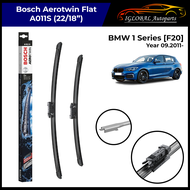 BMW 1 Series [F20] Year 09.2011- A011S Bosch Aerotwin Flat Windscreen Wiper Set (22/18")