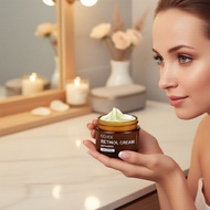 EELHOE 30g ,,, EELHOE 30g Krim Retinol, Menyasarkan Kedutan, Menganjalkan & Memejal, Mencerahkan & M