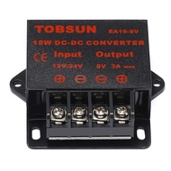 DC/DC 12V 24V to 5V 15A 75W Voltage Reducer Converter Regulator Step Down Converter Regulator DC to