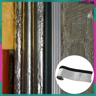 💍 Silver Fiberglass Thermal Shield Wrap with Buckle Style Universal Car Repair 1Pack 11.8x3.9x0.08in