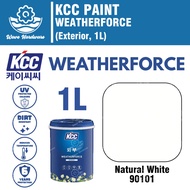 KCC PAINT Weatherforce (90101 [Natural White], Exterior Paint, 1L)