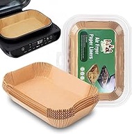 100 pieces baking paper for hot air fryer, air fryer paper, 28 cm x 15 cm, airfryer baking paper com