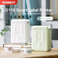 NIIMBOT D110_M FaceLift D110 Bluetooth Portable Thermal Printer D11 Label Sticker Price Tag No Ink
