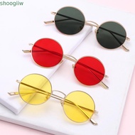 SHOOGMY Vintage Sunglasses Metal Frame Eyewear Circle Glasses Circle Glasses