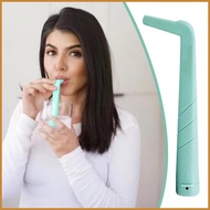 Hiccup Straw for Adults Stops Hiccups Drinking Straw Reusable Kitchen Gadgets for Girls Men Children