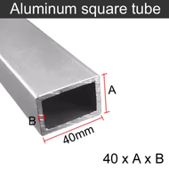 {dfthg} Rectangular Aluminium Square Tubing Pipe 40x50x60x70x80x90x100x120x140x150x200mm Wall thickn